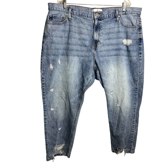 Kancan Blue distressed jeans Plus size 20W - Picture 1 of 9